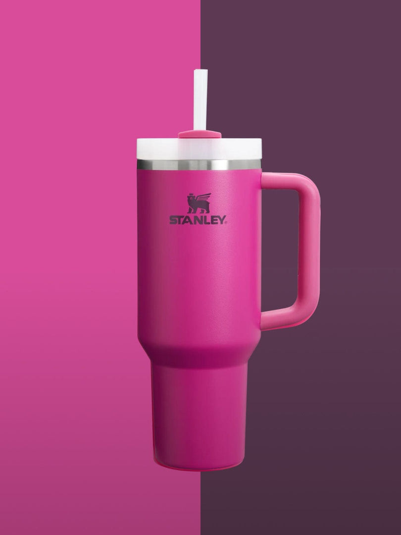 "Pink Power 40oz Mega Sip Tumbler – Bold, Chic & Built to Chill"