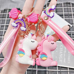 Load image into Gallery viewer, Above The Rainbows Unicorn Keychain Keychain The Krazy Store 
