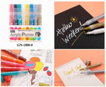 Load image into Gallery viewer, Acrylic Paint Marker Pens For Kids-12 Pcs Multicolor Stationary