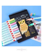 Load image into Gallery viewer, Acrylic Paint Marker Pen Set Of 12 Vibrant Colors - Multicolor Markers And Highlighters