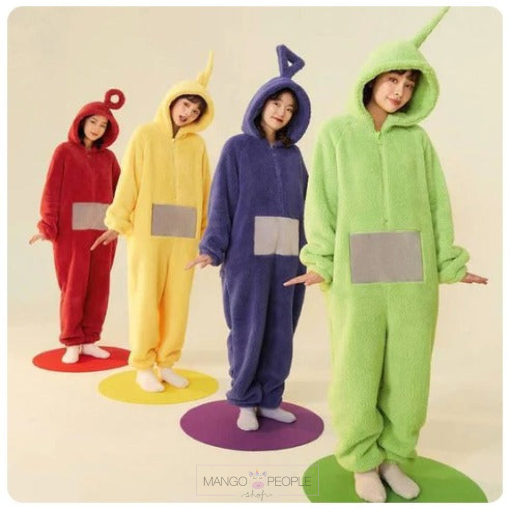 Adorable And Cute Teletubbies Pajamas Jumpsuits
