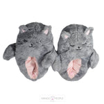 Load image into Gallery viewer, Adorable And Funny Plush Cat Slippers
