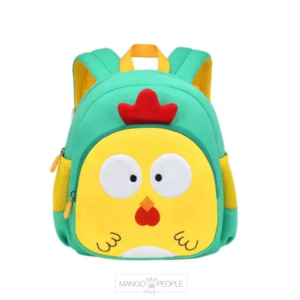 Adorable Angry Bird Cartoon Design Kindergarten Backpack