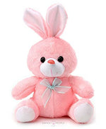 Load image into Gallery viewer, Adorable Pink Rabbit Soft Toy -18Cm Plush