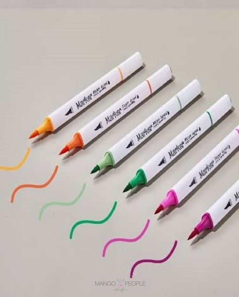 Art Marker Color Sketch Pen Set Of 48 Shades - Multicolor