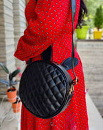 Load image into Gallery viewer, Black Bunny Sling Bag Bag Mango People Local 
