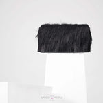 Load image into Gallery viewer, Black Furry Box Sling Bag Sling/Crossbody Bag Mango People Factory 