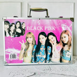 Load image into Gallery viewer, Black Pink Theme 145Pcs Art Painting Box For Kids &amp; Adults