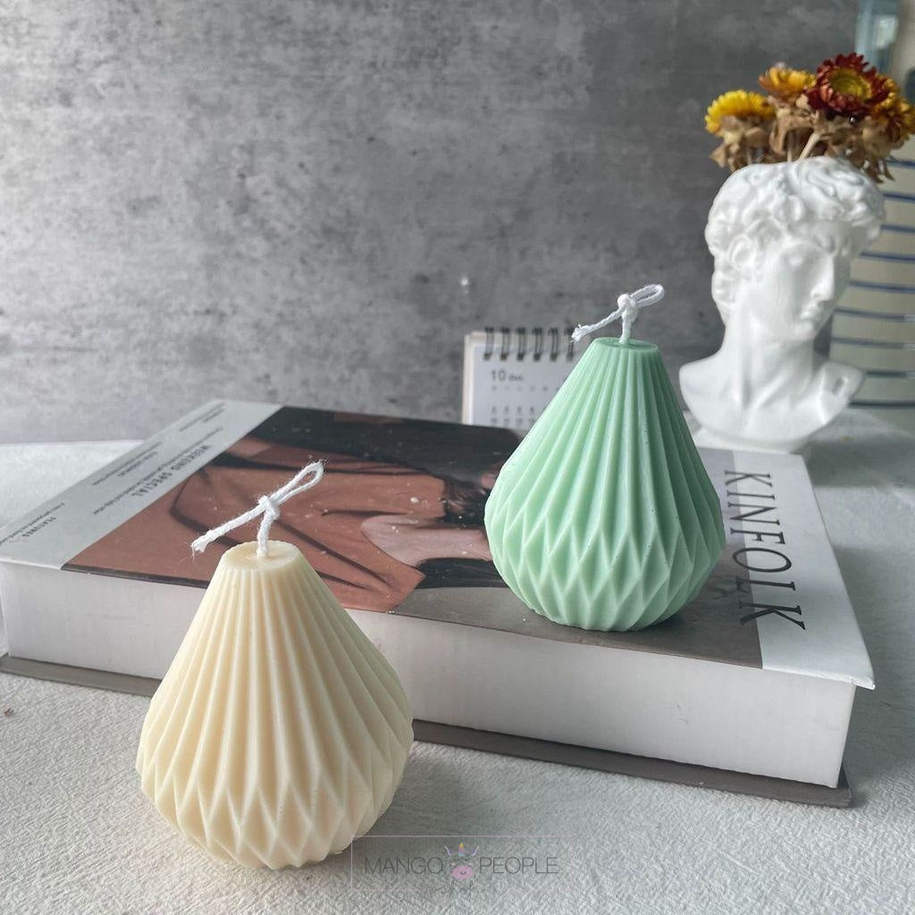 Candle Mold 3D Pear Shape Candles
