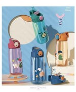 Load image into Gallery viewer, Cute Water Bottle For Kids - 550Ml
