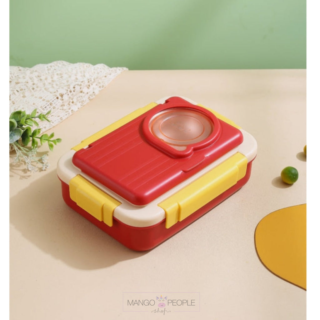 Cherry Berry Stainless Steel Lunch Box - 800Ml
