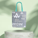 Load image into Gallery viewer, Chick Wow Tote Bag Grey
