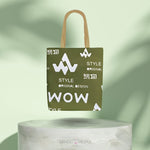 Load image into Gallery viewer, Chick Wow Tote Bag Olive
