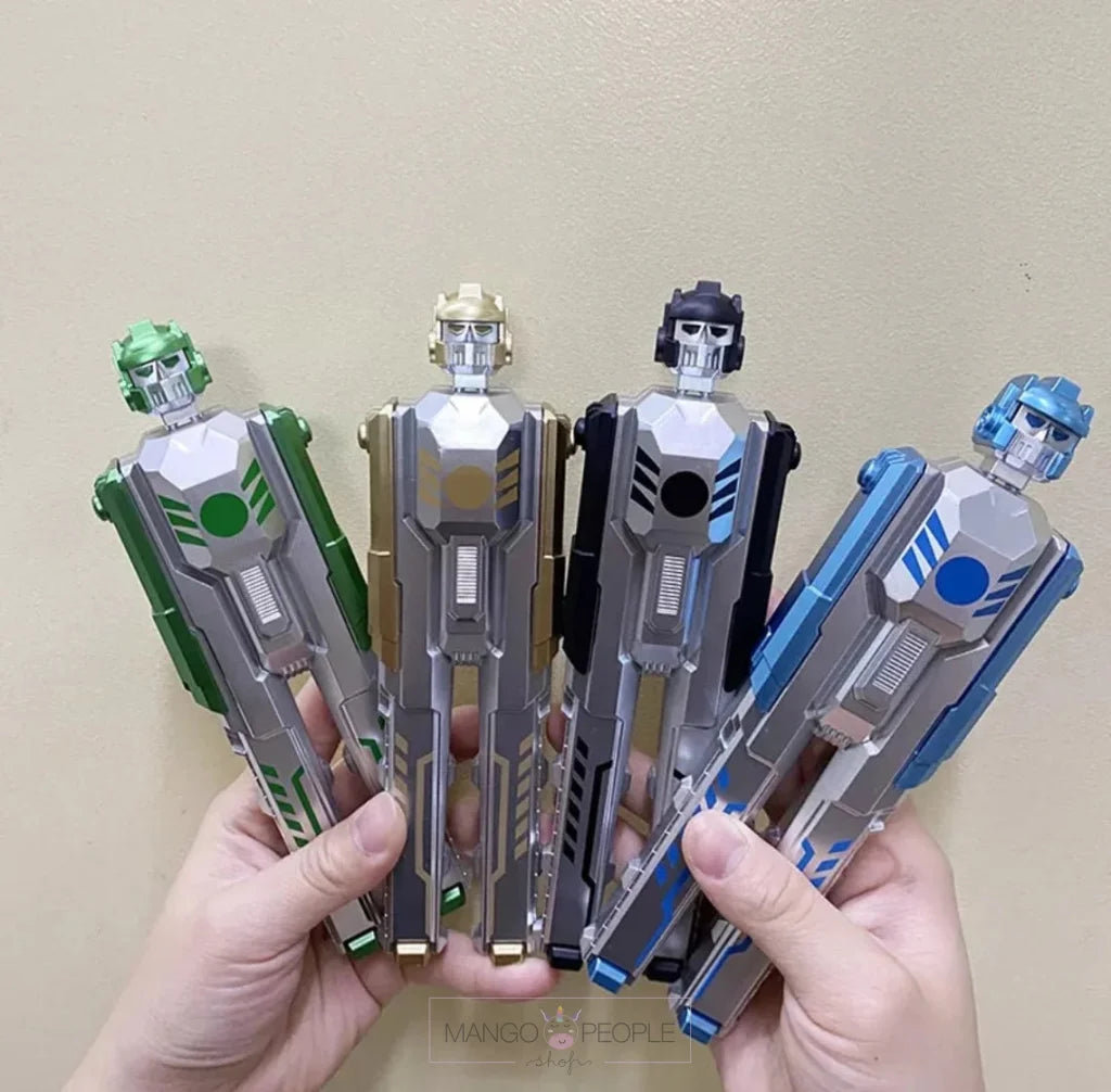 Creative Robot Shape Transformer Detachable Gel Pens