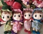 Load image into Gallery viewer, Stuffed Cuddly Flower Frock Doll Soft Toy For Kids - 30Cm
