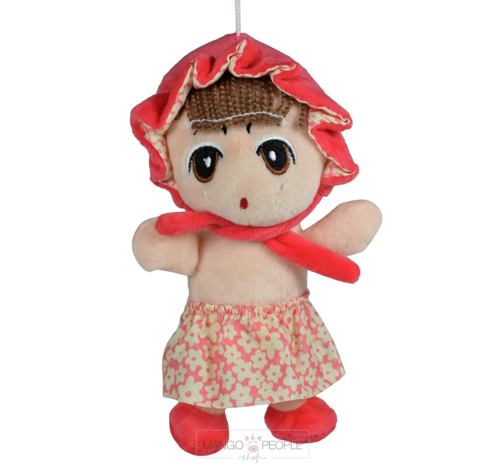 Stuffed Cuddly Flower Frock Doll Soft Toy For Kids - 30Cm
