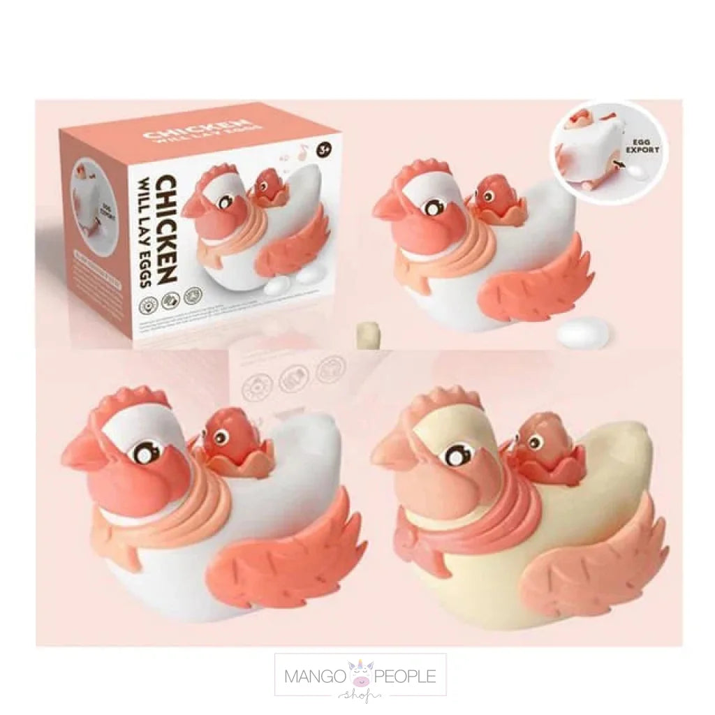 Cute And Adorable Egg Laying Chicken/Swan/Parrot Musical Toy Laying Musical