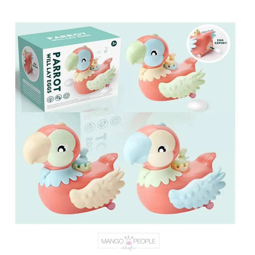 Cute And Adorable Egg Laying Chicken/Swan/Parrot Musical Toy Laying Musical