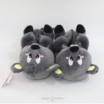 Load image into Gallery viewer, Cute Rat Plush Slippers
