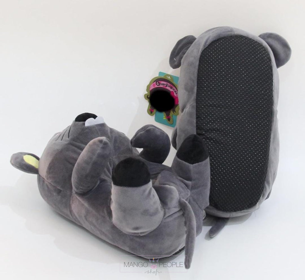 Cute Rat Plush Slippers