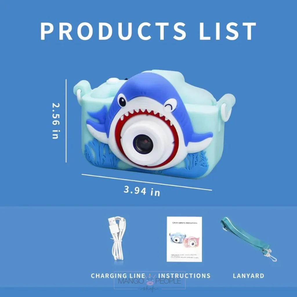 Cute Animal Cartoon Digital Camera For Kids