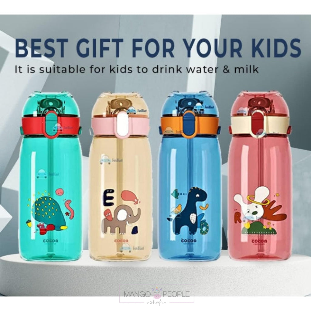 Cute Animal Design Water Bottle - 550Ml