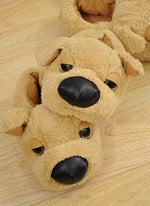 Load image into Gallery viewer, Cute Dog Style Plush Animal Slippers

