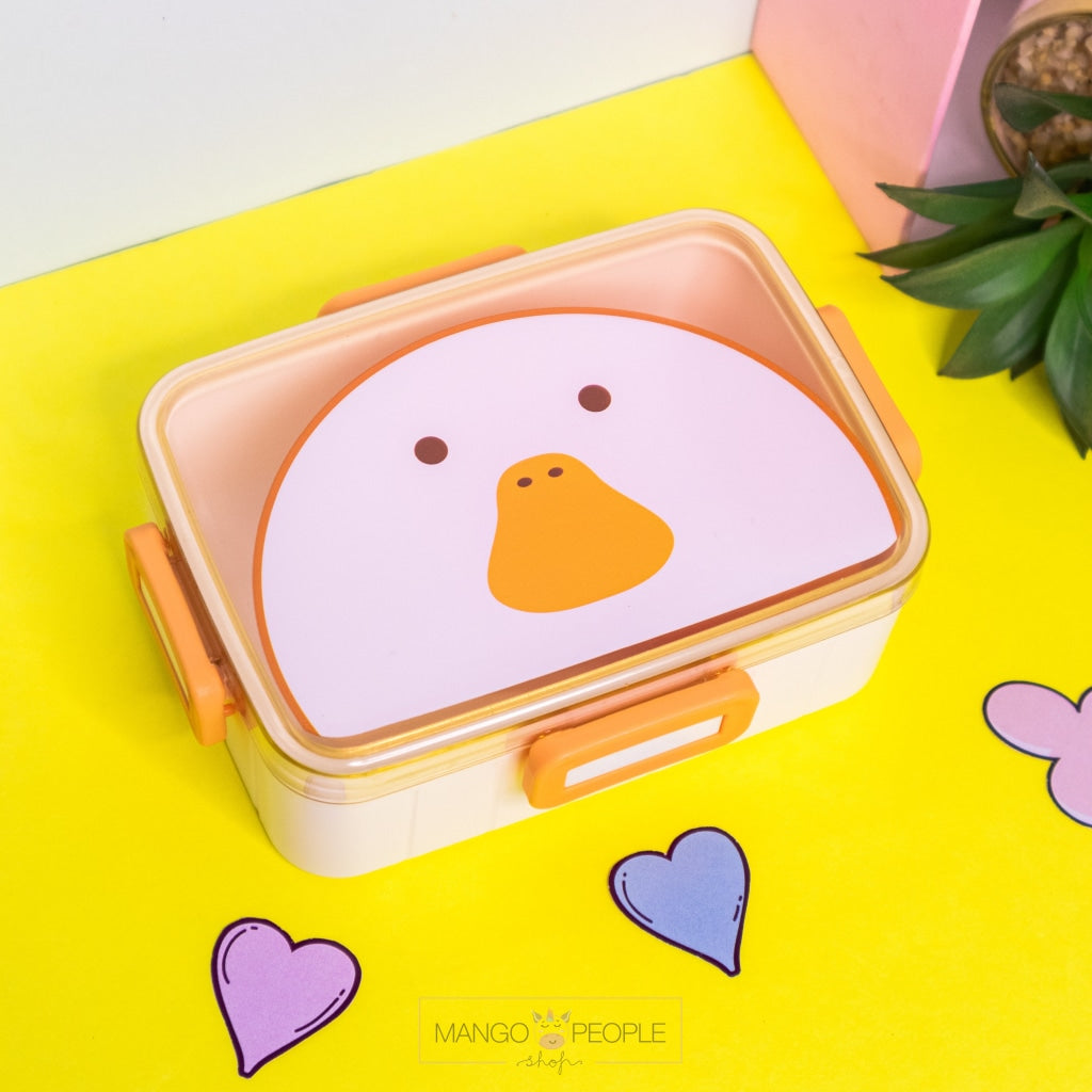 Cute Cartoon Lunch Box For Kids - 750Ml Tiffin