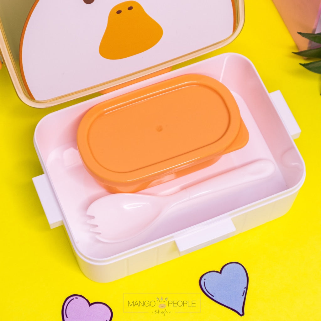 Cute Cartoon Lunch Box For Kids - 750Ml Tiffin