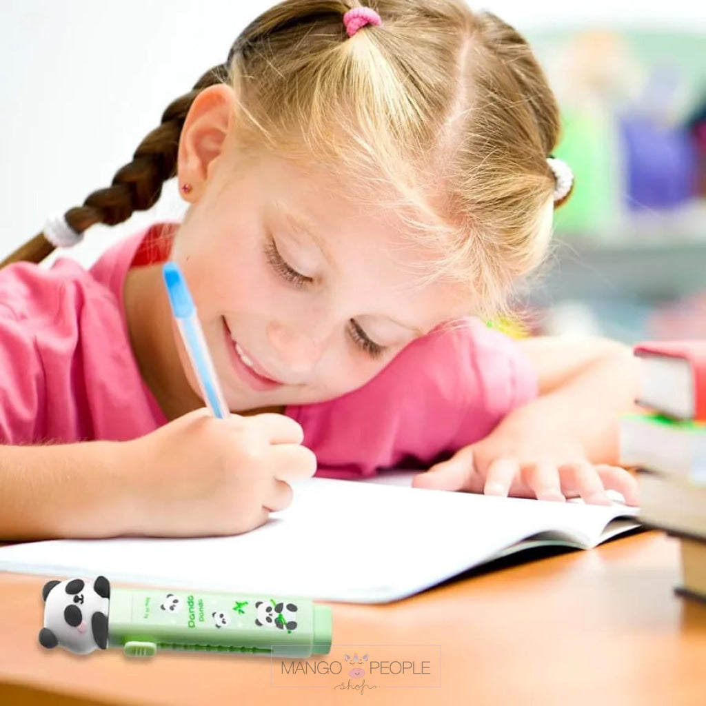Cute Cartoon Retractable Erasers Stationary