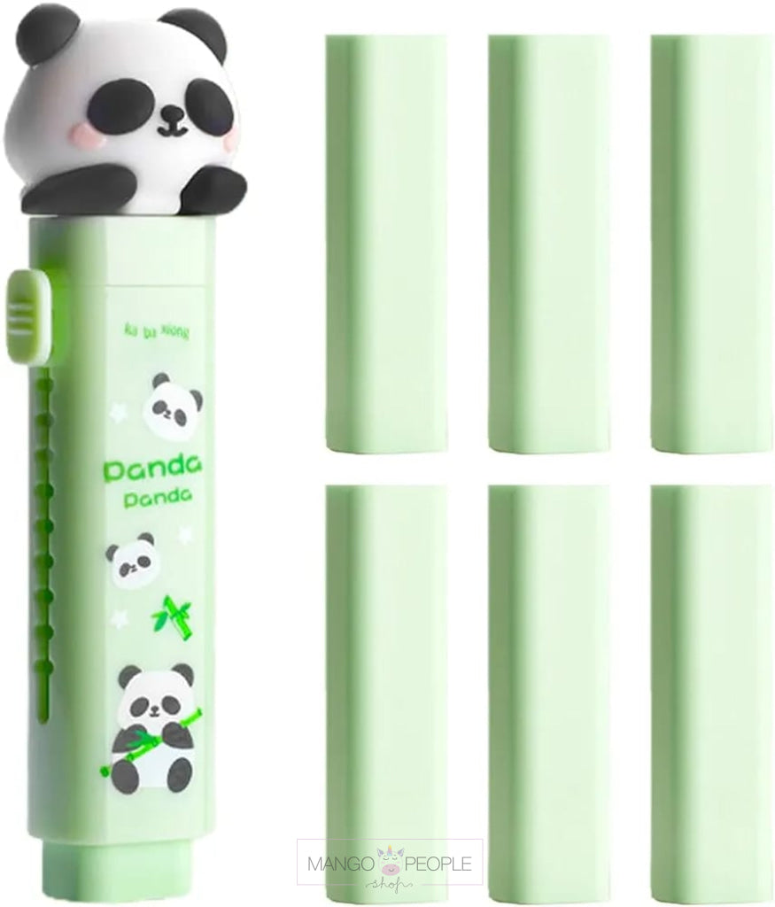 Cute Cartoon Retractable Erasers Stationary
