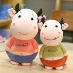 Load image into Gallery viewer, Cute Cow Baby Smile Plush Toy Toys Toy Factory 