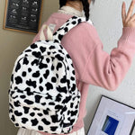 Load image into Gallery viewer, Cute Cow Print Backpack Backpacks Mango People 
