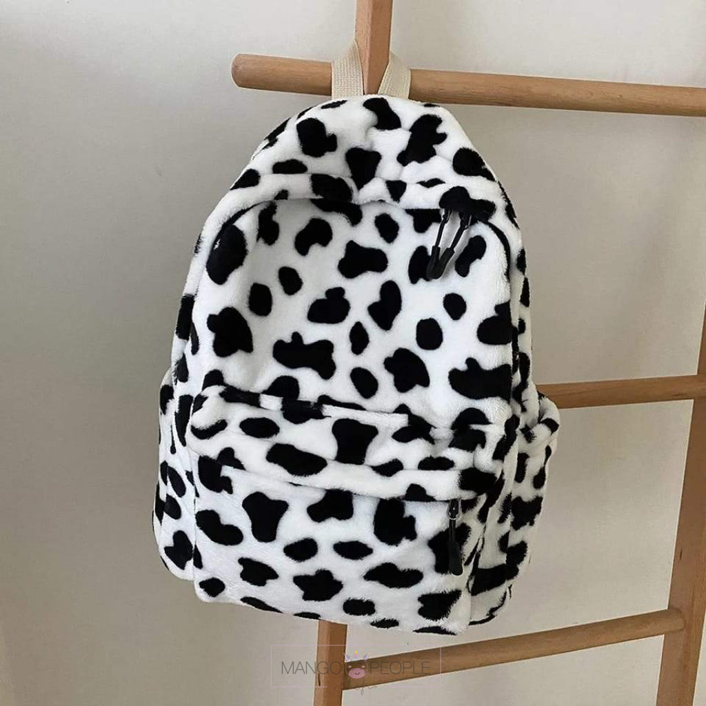 Cute Cow Print Backpack Backpacks Mango People 