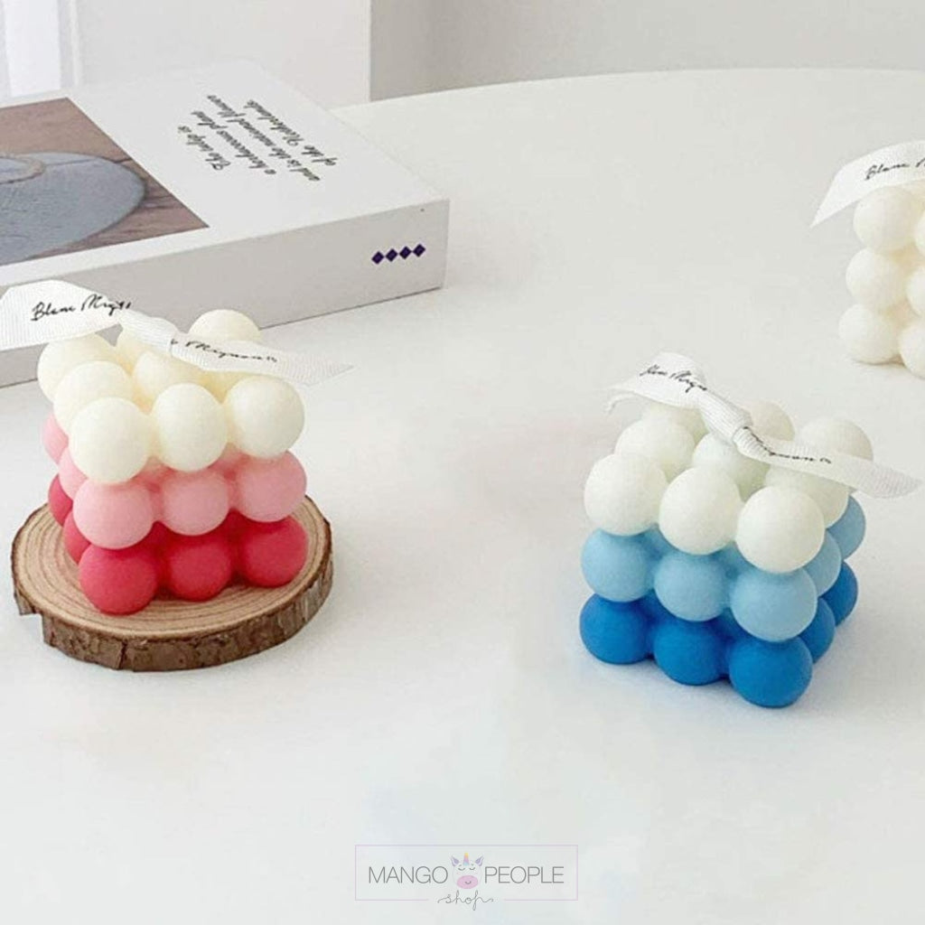 Cute Cube Soy Wax Candles