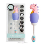 Load image into Gallery viewer, Cute Dino Shape Microfiber Soft Bristles Toothbrush For Kids Age 2+ Cartoon Toothbrush