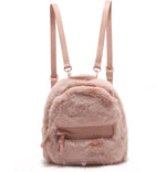 Load image into Gallery viewer, Cute Faux Fur Backpack Backpack Mango People Factory 