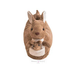 Load image into Gallery viewer, Cute Kangaroo Soft Plush Slipper Slippers
