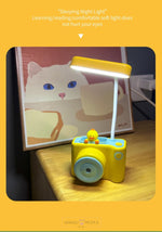 Load image into Gallery viewer, Cute Cartoon Led Camera Lamp With Sharpener And Pen Stand