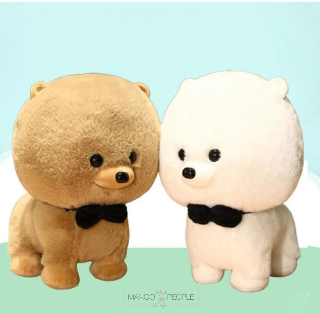 Cute Little Big Head Pomeranian Puppy Plush Stuffed Soft Toy -30Cm