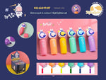 Load image into Gallery viewer, Cute Pack Of 6 Space Theme Astronaut Head Highlighter Marker Pens Set Markers And Highlighters