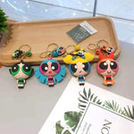 Load image into Gallery viewer, Cute Power Puff Girls Keychain Bags House