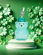 Load image into Gallery viewer, Teddy Bear Shaped Kids Water Bottle - 430Ml
