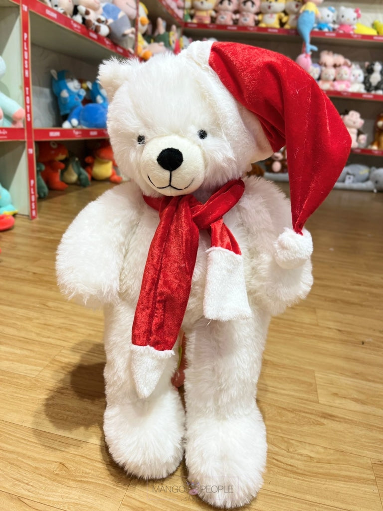 Cute Santa Teddy Bear Soft Toy For Christmas