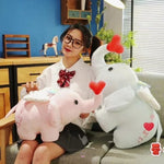 Load image into Gallery viewer, Elephant Husk Heart Plush Toy Toys Toy Factory 
