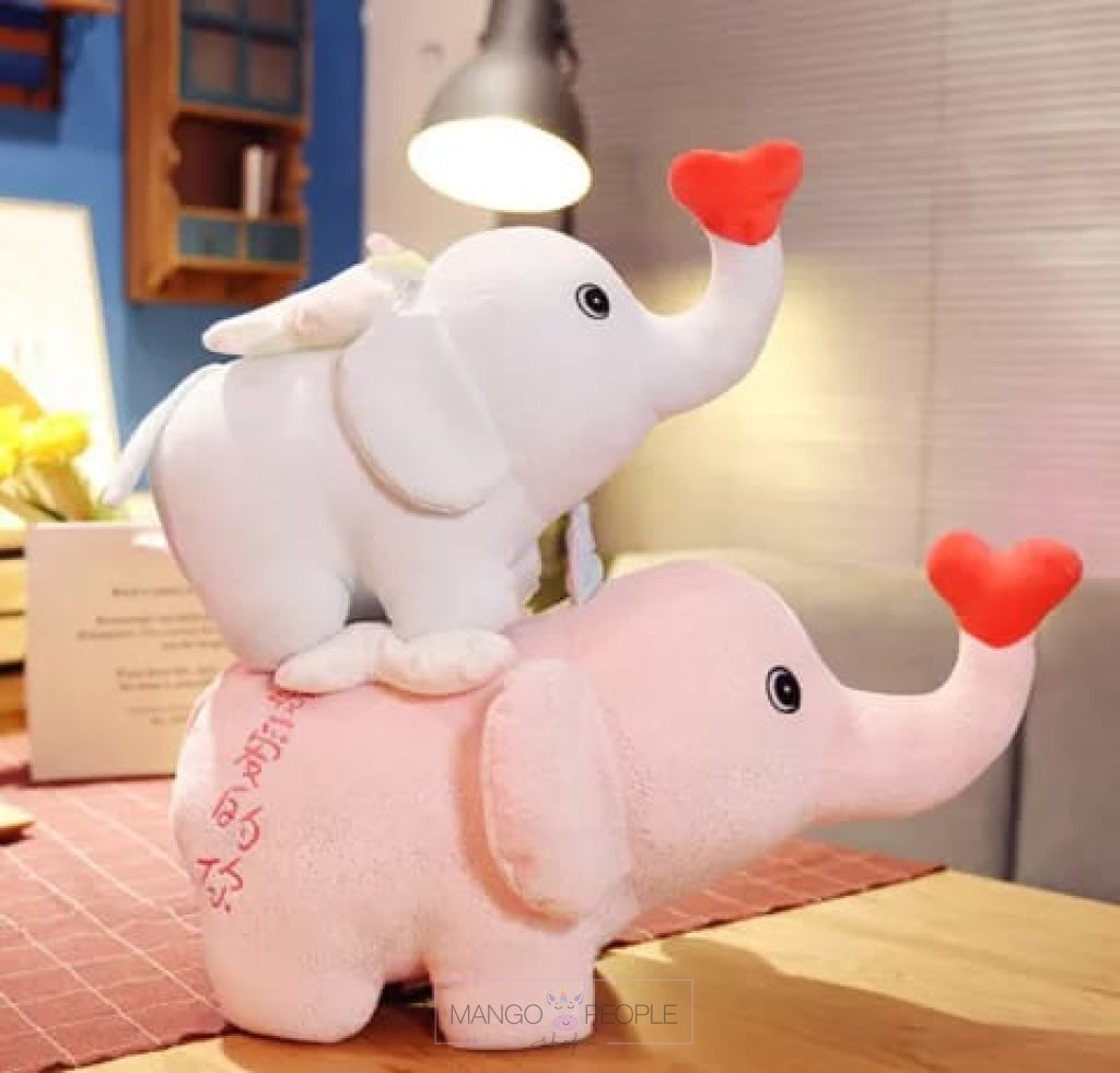 Elephant Husk Heart Plush Toy Toys Toy Factory 