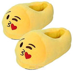 Load image into Gallery viewer, Emoji Plush Slippers Mango People Local Kiss 
