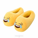 Load image into Gallery viewer, Emoji Plush Slippers Mango People Local Laugh 
