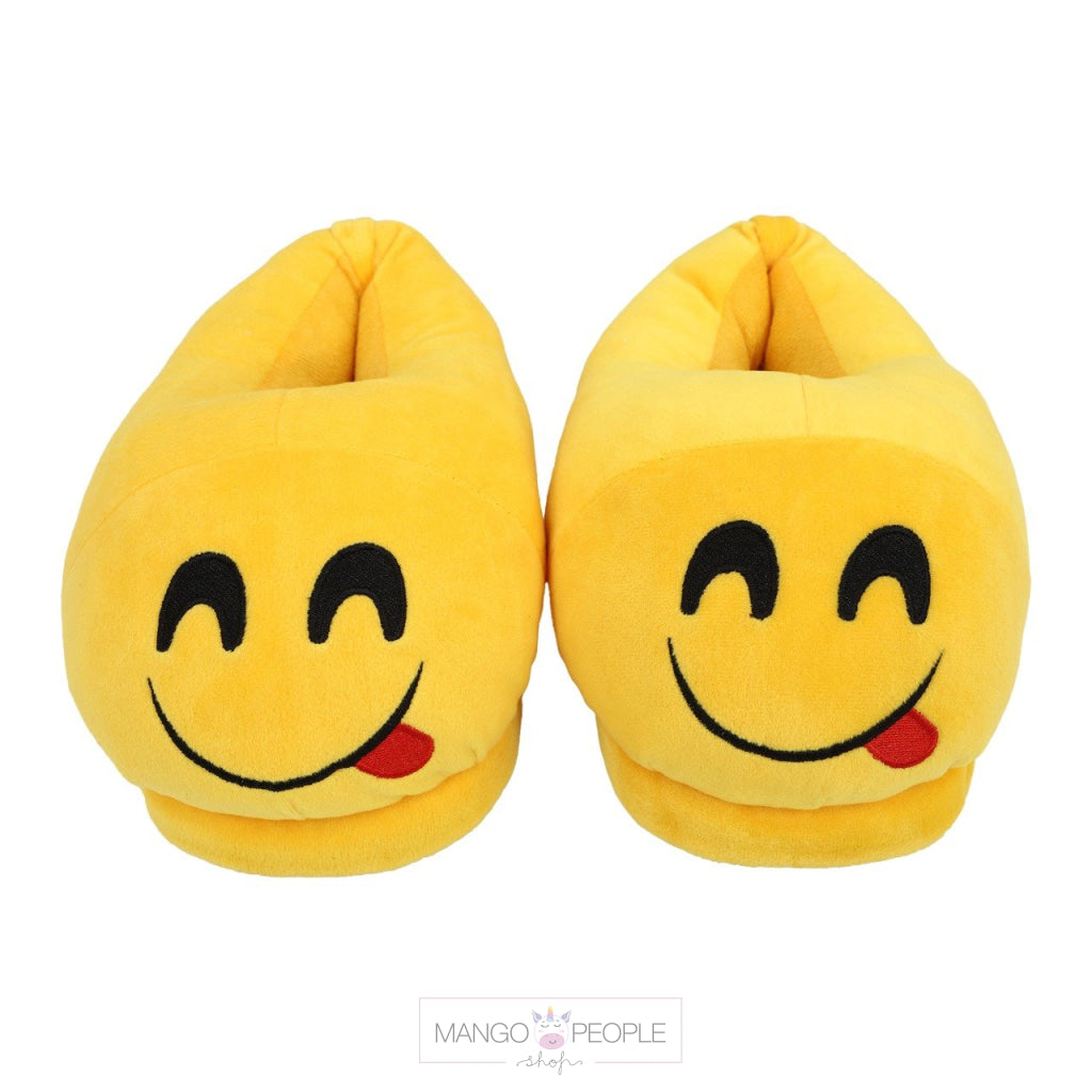 Emoji Plush Slippers Mango People Local Yummy 