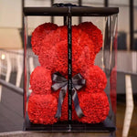 Load image into Gallery viewer, Eternity Red Roses Teddy Bear 25cm Forever Flowers Mango People Flowers 
